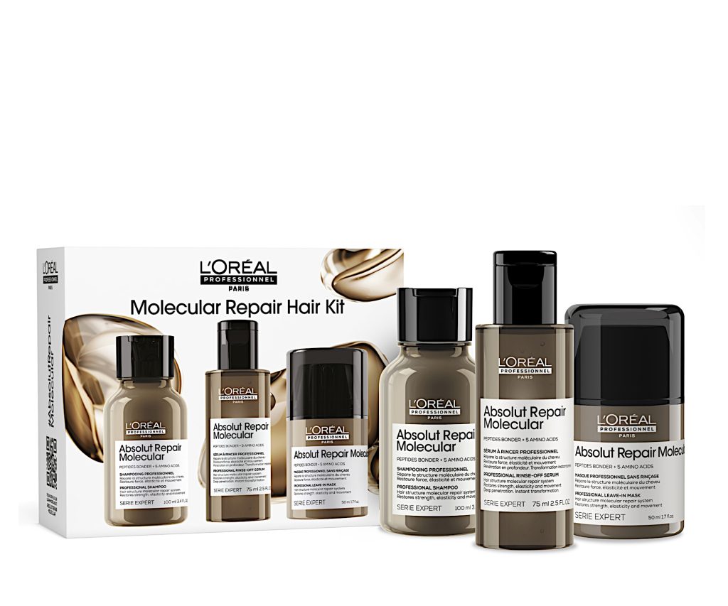 L’Oréal Professionnel Discovery set Absolut Repair Molecular trio: serum 75ml + szampon 100ml + krem 50ml